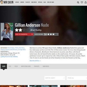 Gillian Anderson