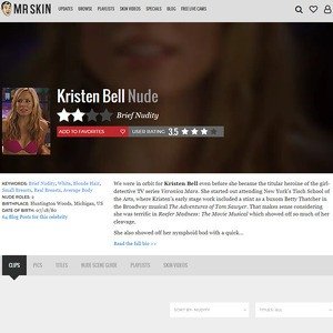 Kristen Bell Nude